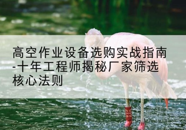 黟县剪叉式升降机厂家-高空作业设备选购实战指南-十年工程师揭秘厂家筛选核心法则